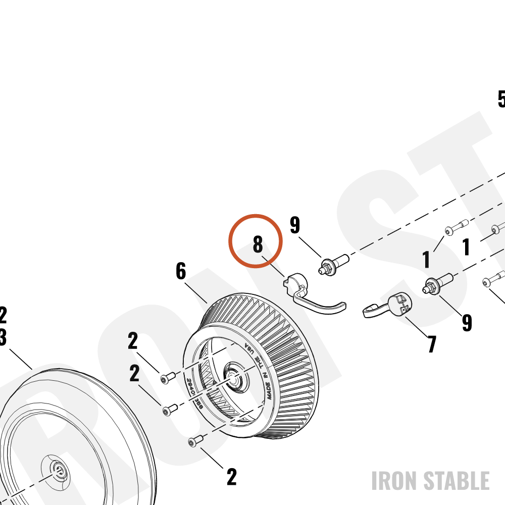 Harley-Davidson Hose, Brthr, Rear
