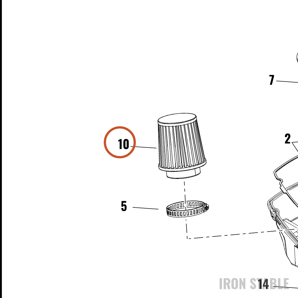 Harley-Davidson Filter, Air, A-C