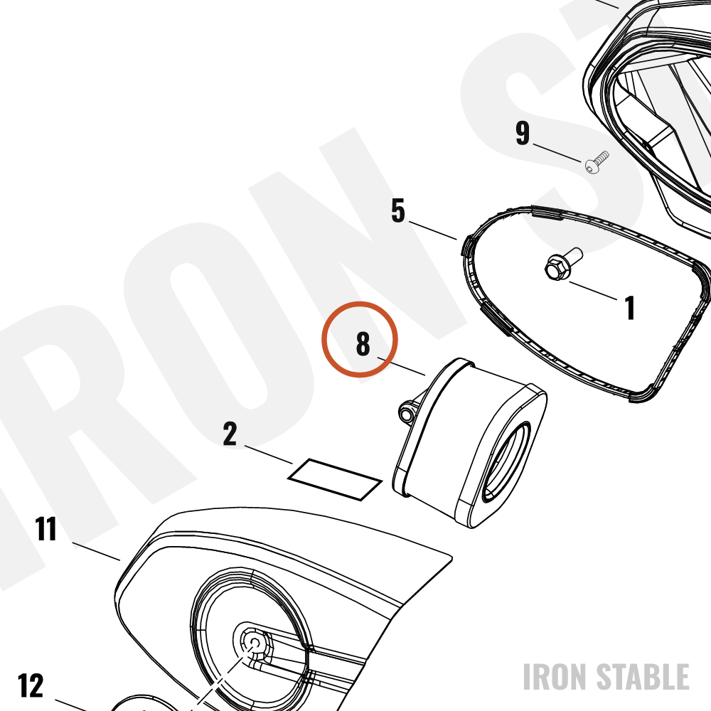 Harley-Davidson Filter, Air, Intake