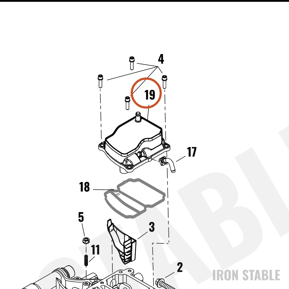 Harley-Davidson Valve, Engn Brthr, Cover Assembly