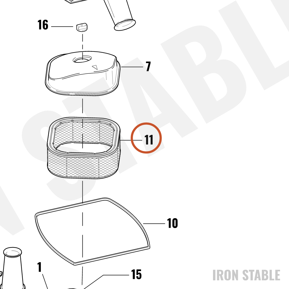 Harley-Davidson Element, Airfilter