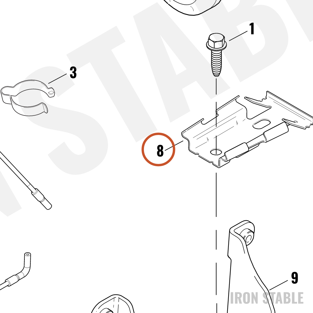 Harley-Davidson Stud, A-C Mounting
