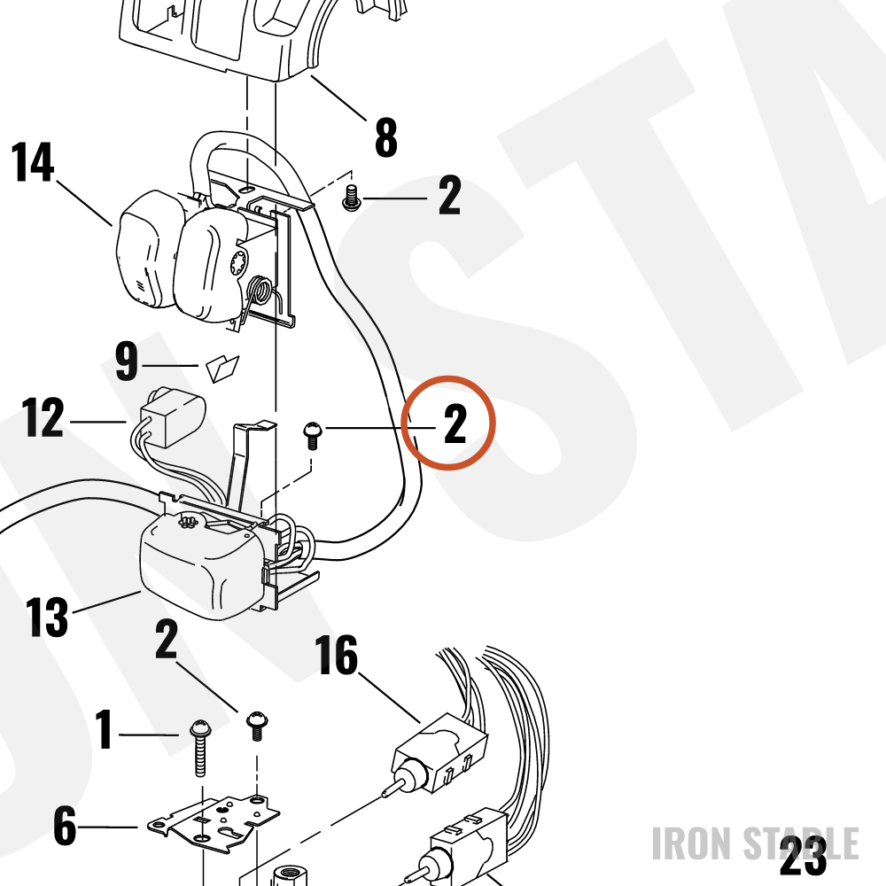Harley-Davidson Screw, Pan, W/Int Washer