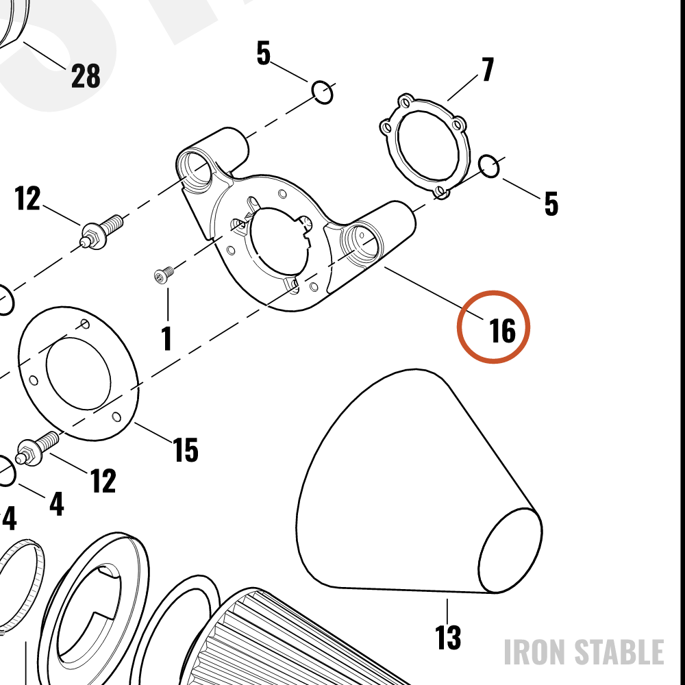 Harley-Davidson Mach, Backplate/Chrome