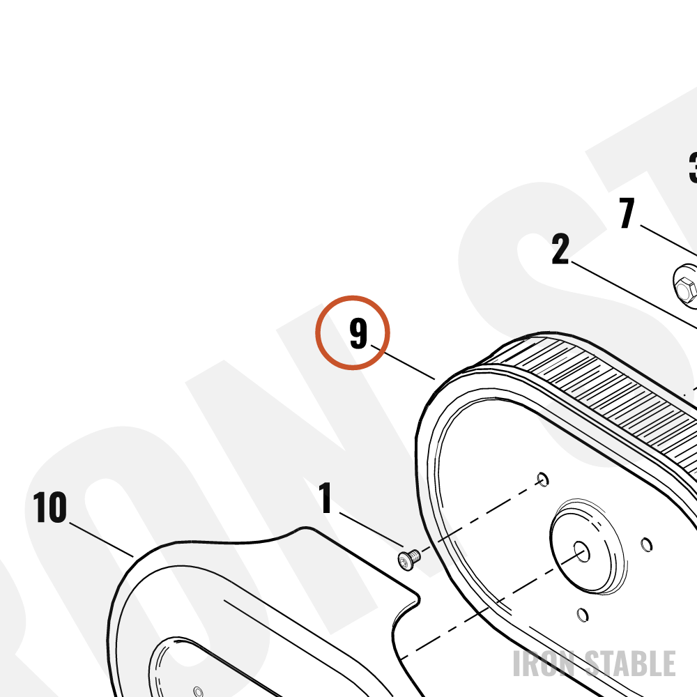 Harley-Davidson Element Assembly, Airfilter