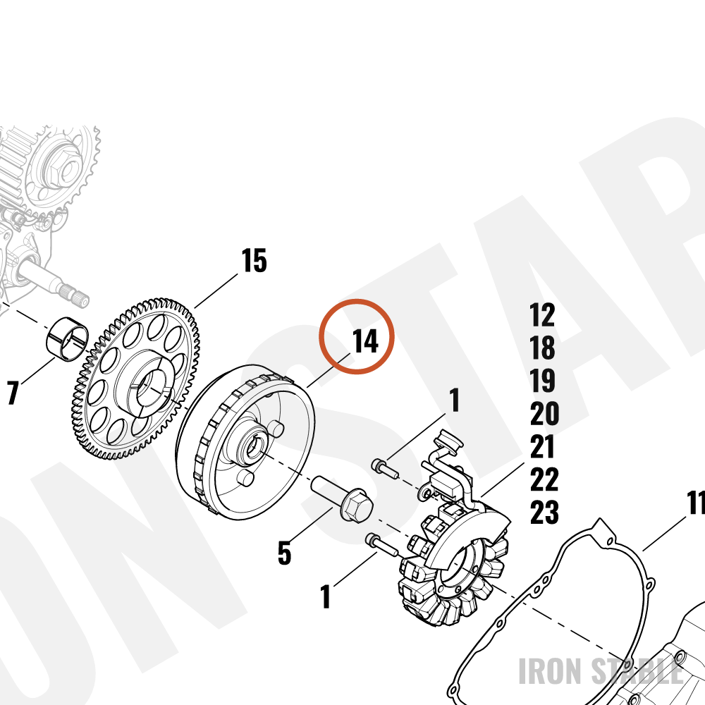Harley-Davidson Rotor Assembly
