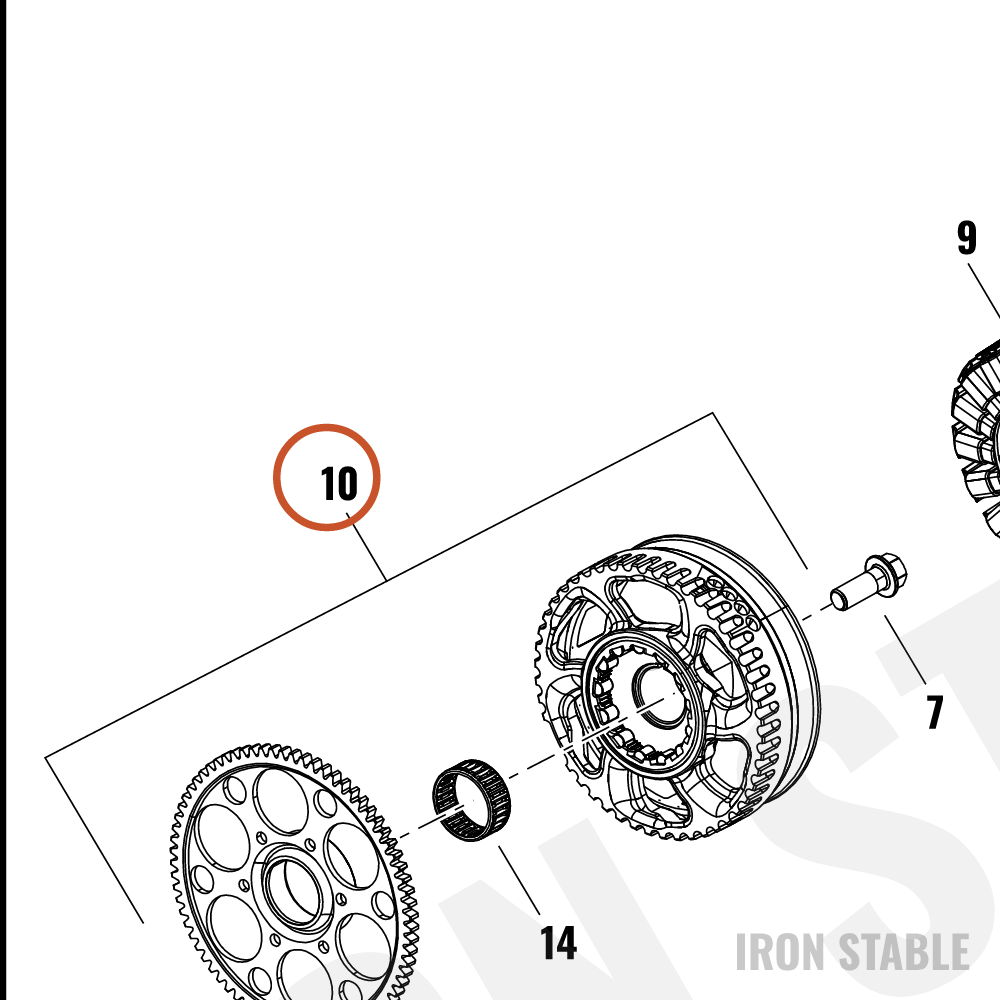 Harley-Davidson Charging Rtr Assembly, Complete