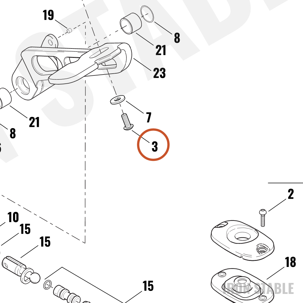 Harley-Davidson Screw, Hex Sckt Btn Hd W/Locker