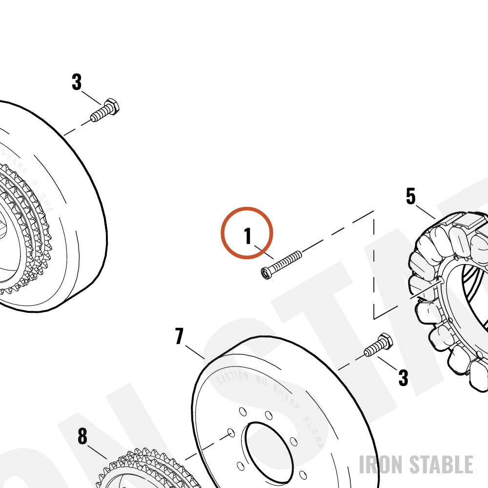Harley-Davidson Screw, Cap Torx Drive