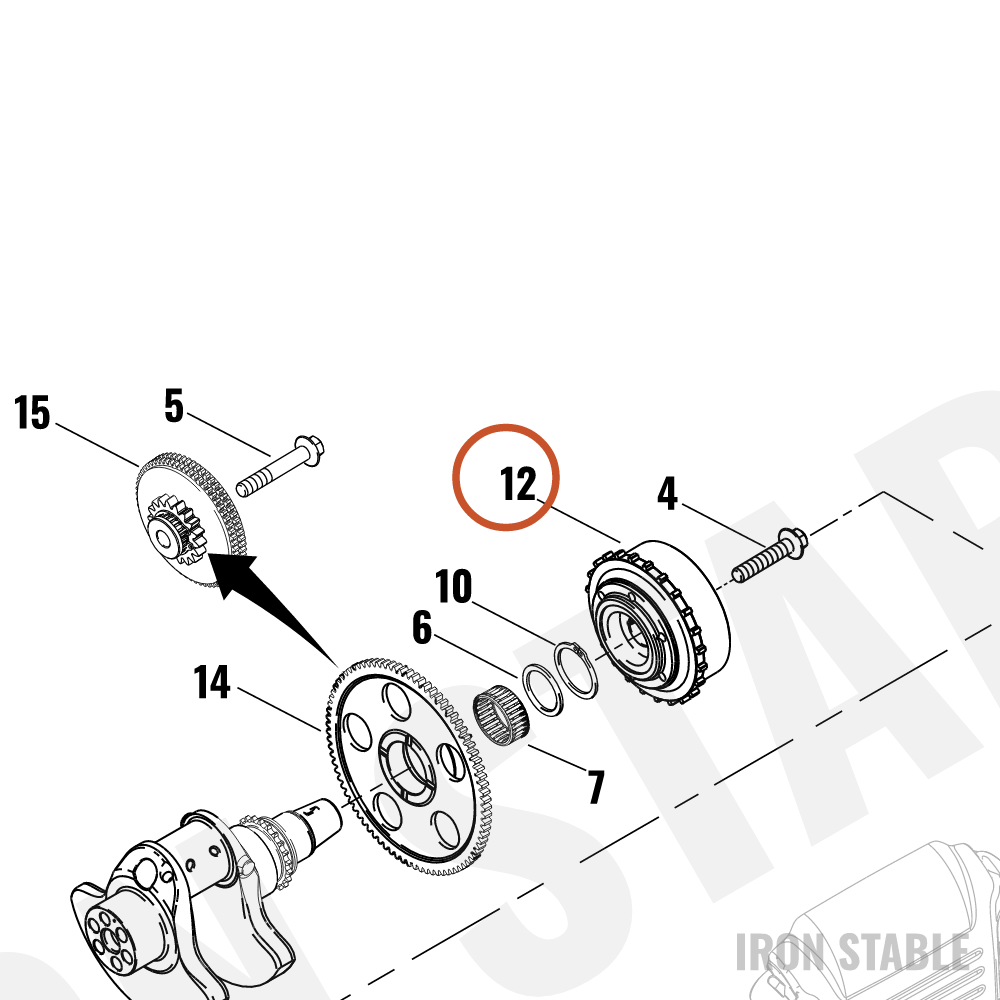 Harley-Davidson Rotor Assembly, Magneto