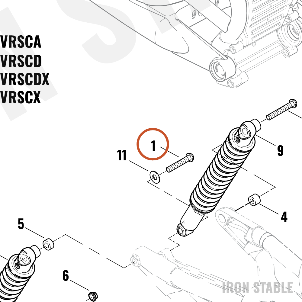 Harley-Davidson Screw, Btn, Torx Recess/Lock