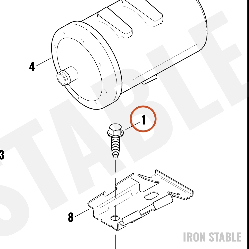 Harley-Davidson Screw, Hex Socket Button Head,