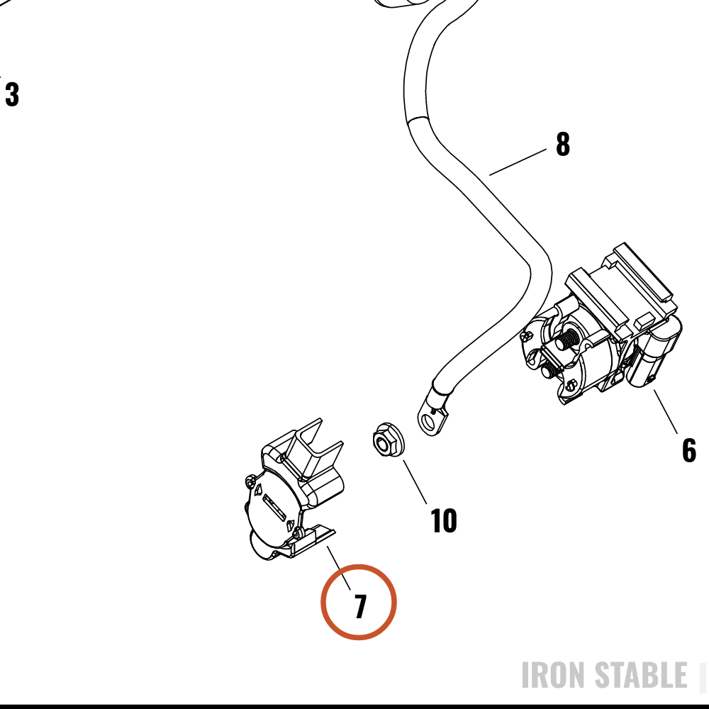 Harley-Davidson Boot, Start Sol, Rubber