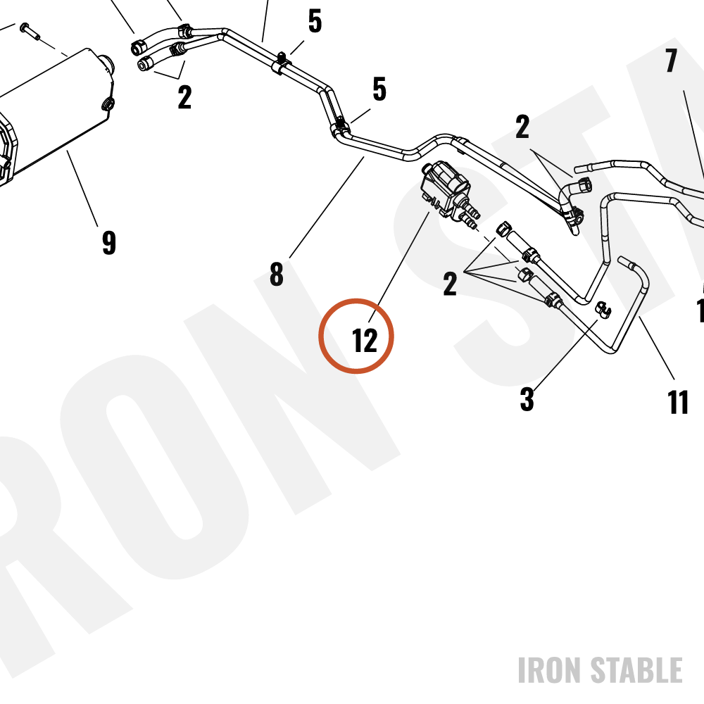 Harley-Davidson Solenoid, Start, Purge Valve