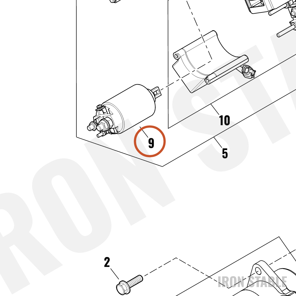 Harley-Davidson Solenoid, Start, Assembly