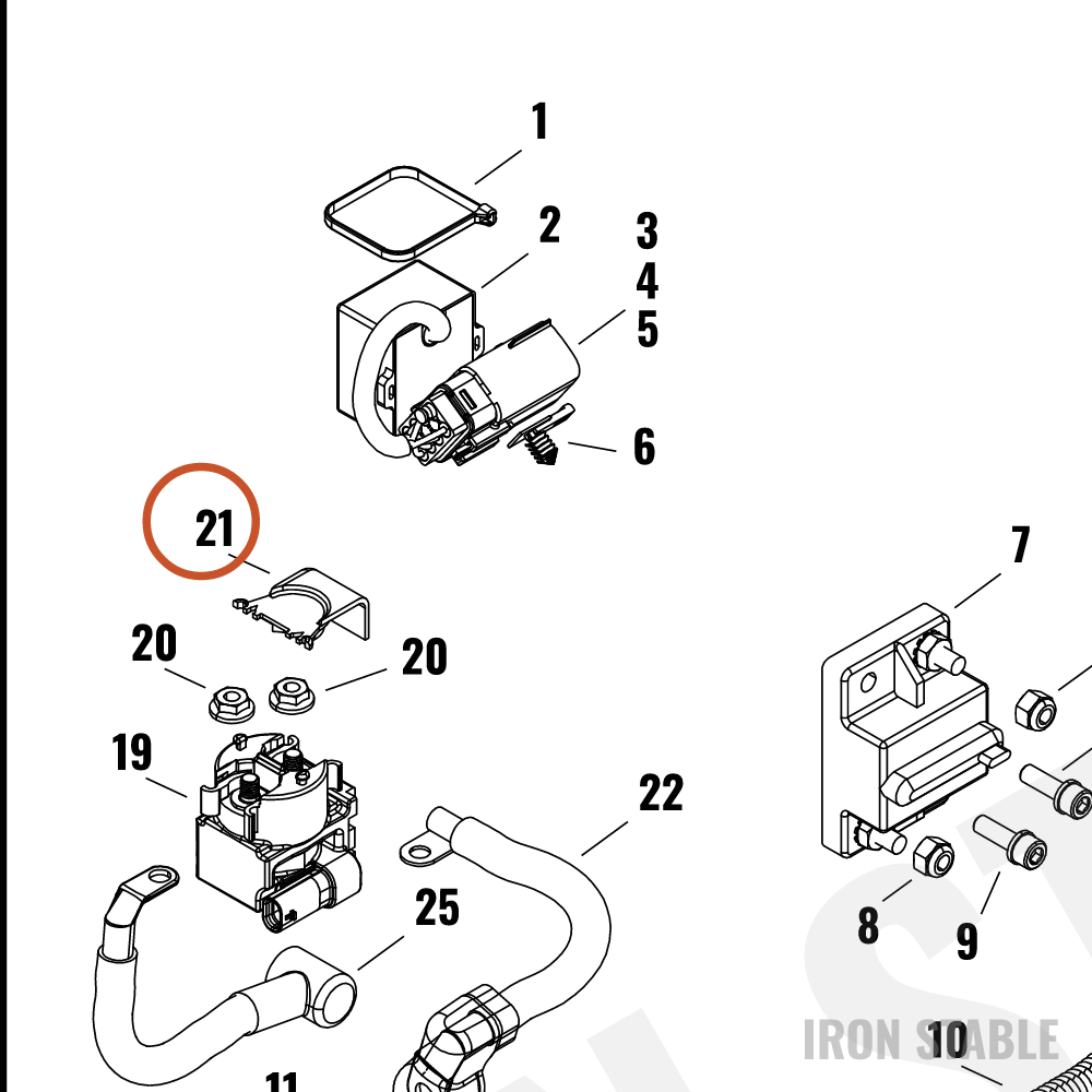 Harley-Davidson Boot, Start Sol, Reverse