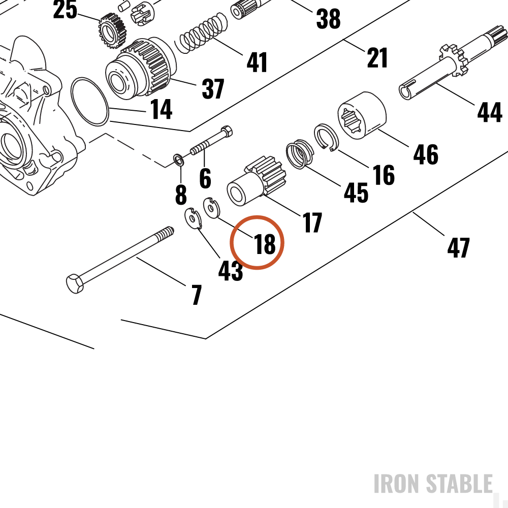 Harley-Davidson Bushing, Plain, X