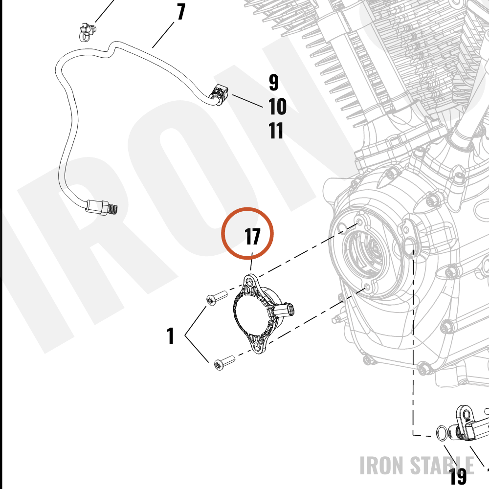 Harley-Davidson Solenoid, Cam, Vvt Actuator