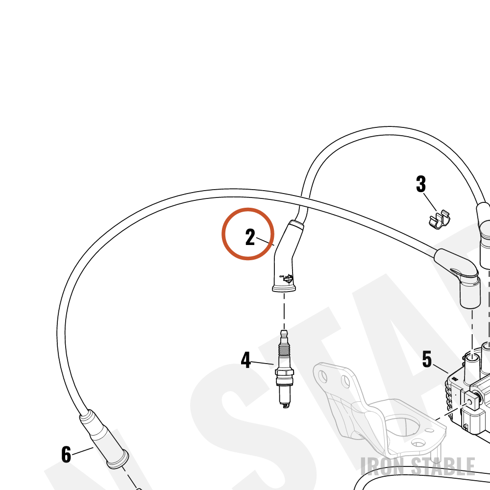 Harley-Davidson Cable, S-Plg, Orn, Lh