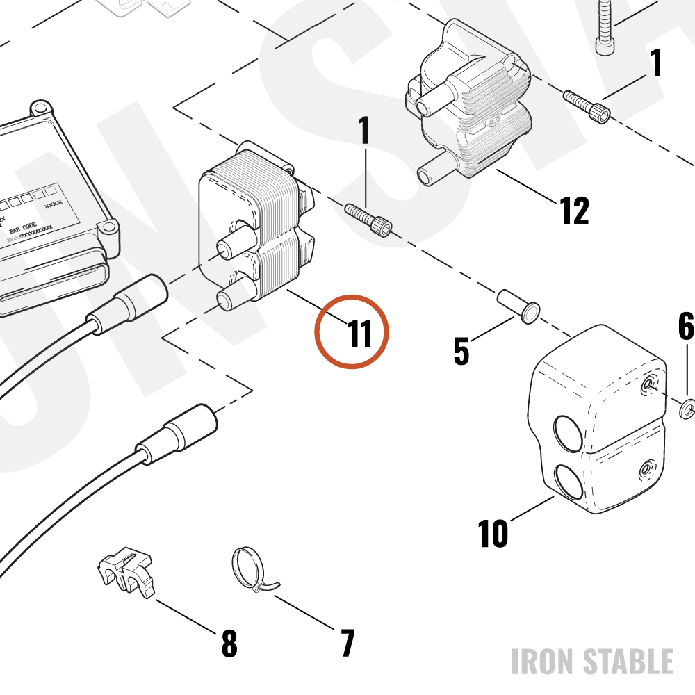 Harley-Davidson Ign Coil, Dual