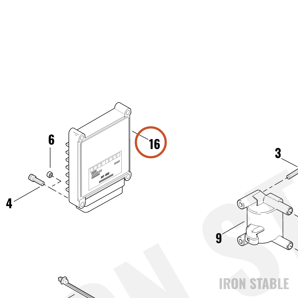 Harley-Davidson Module, Electc Cont, X