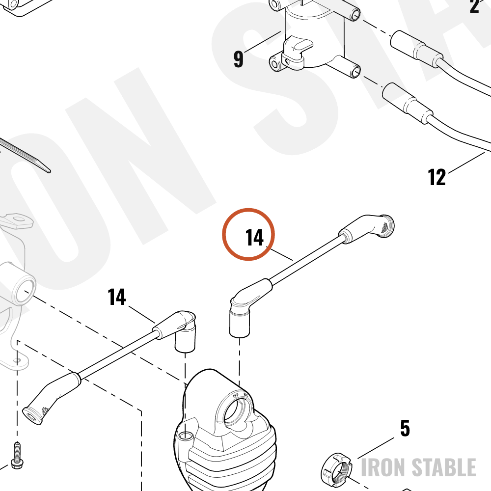 Harley-Davidson Cable, S-Plg, X