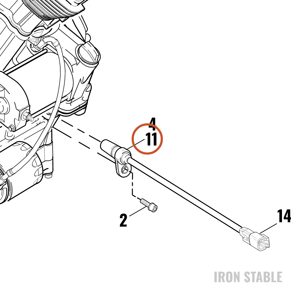 Harley-Davidson Crankcase Sub-Component, X