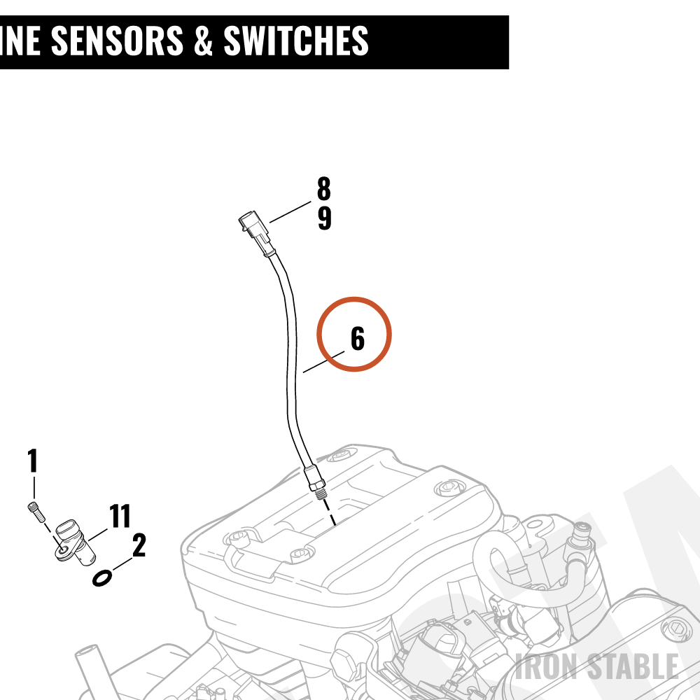 Harley-Davidson Sensor, Eng Temp(Ets)