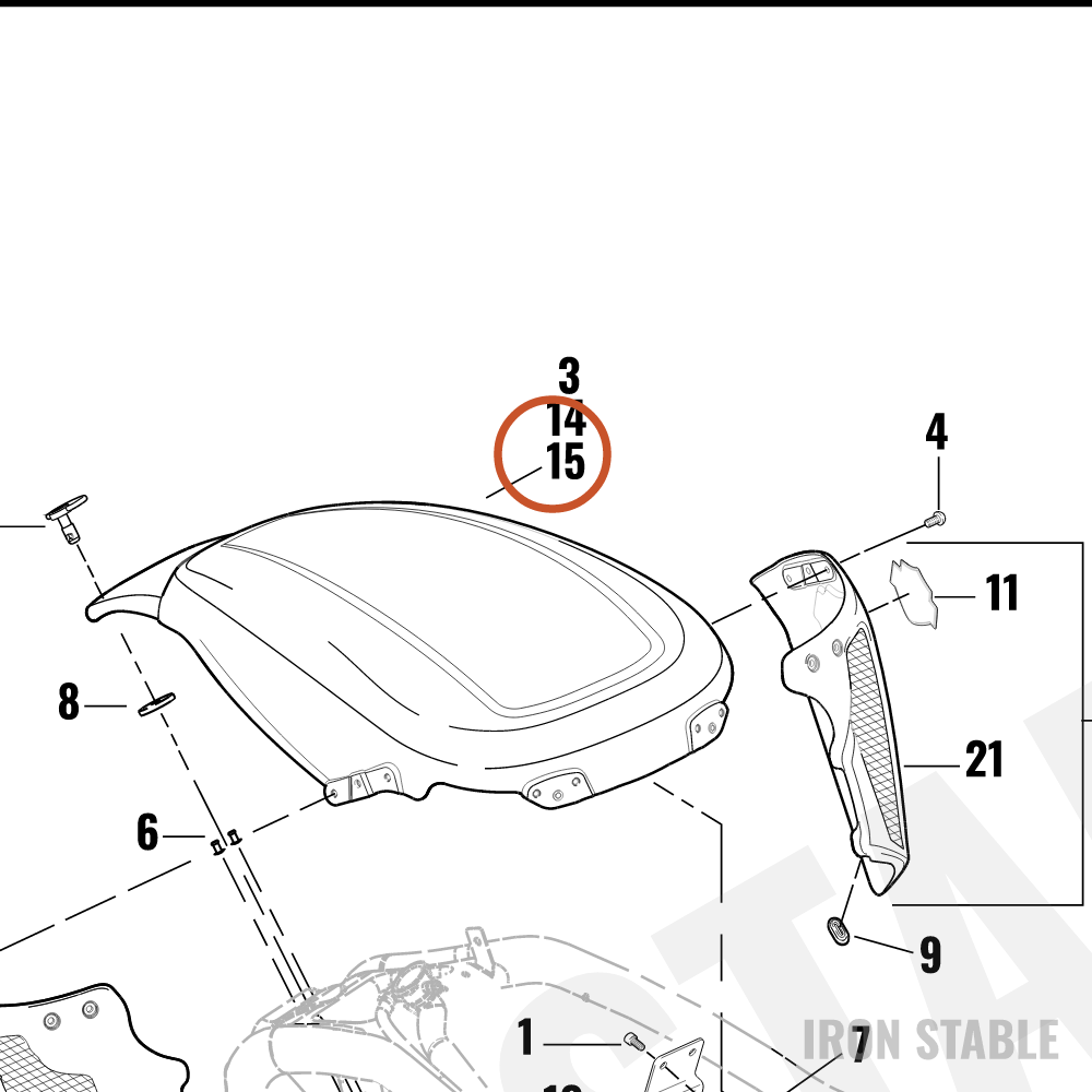 Harley-Davidson Sensor, Temp
