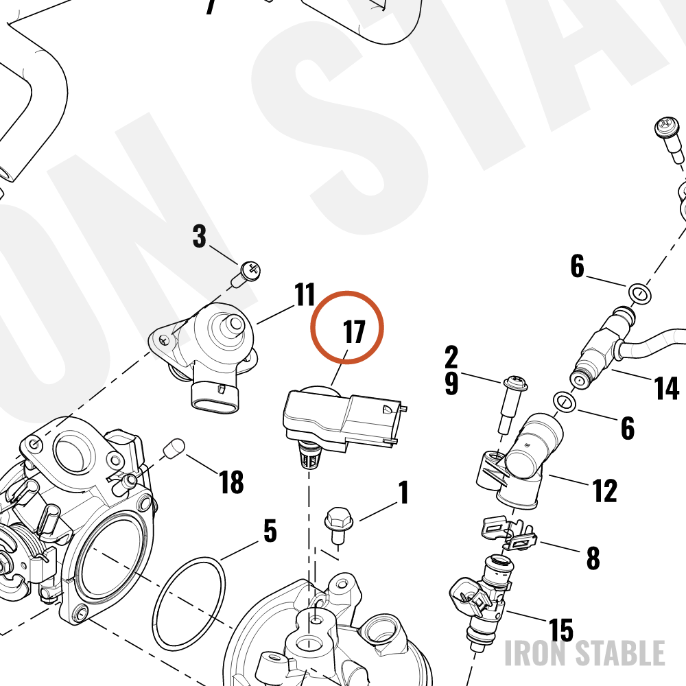 Harley-Davidson Sensor, Pressure