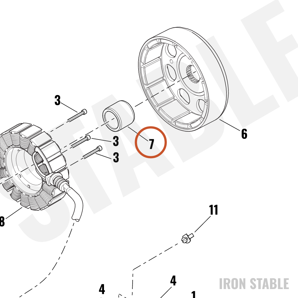 Harley-Davidson Sensor, Prox, X