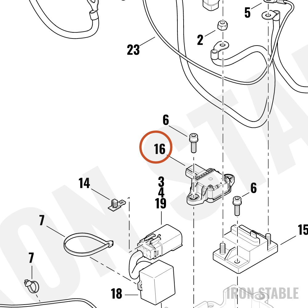 Harley-Davidson Sensor, Imu, Mm7.10