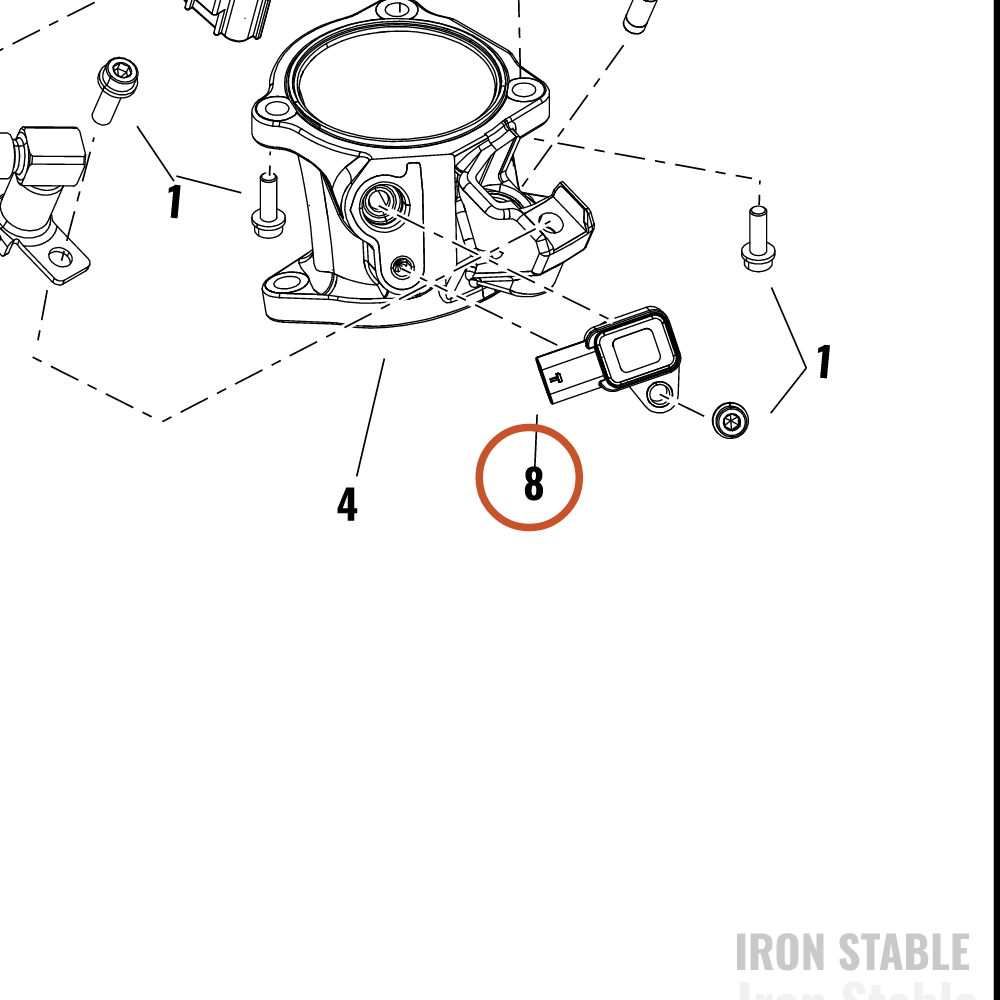 Harley-Davidson Sensor, Press, Manifold Absolute