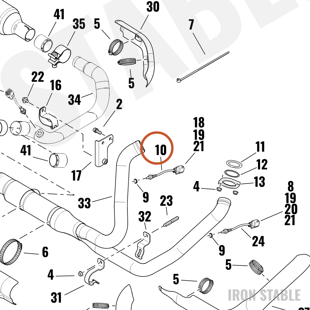 Harley-Davidson Sensor, Chem/Gas, Oxygen, O2, Htd