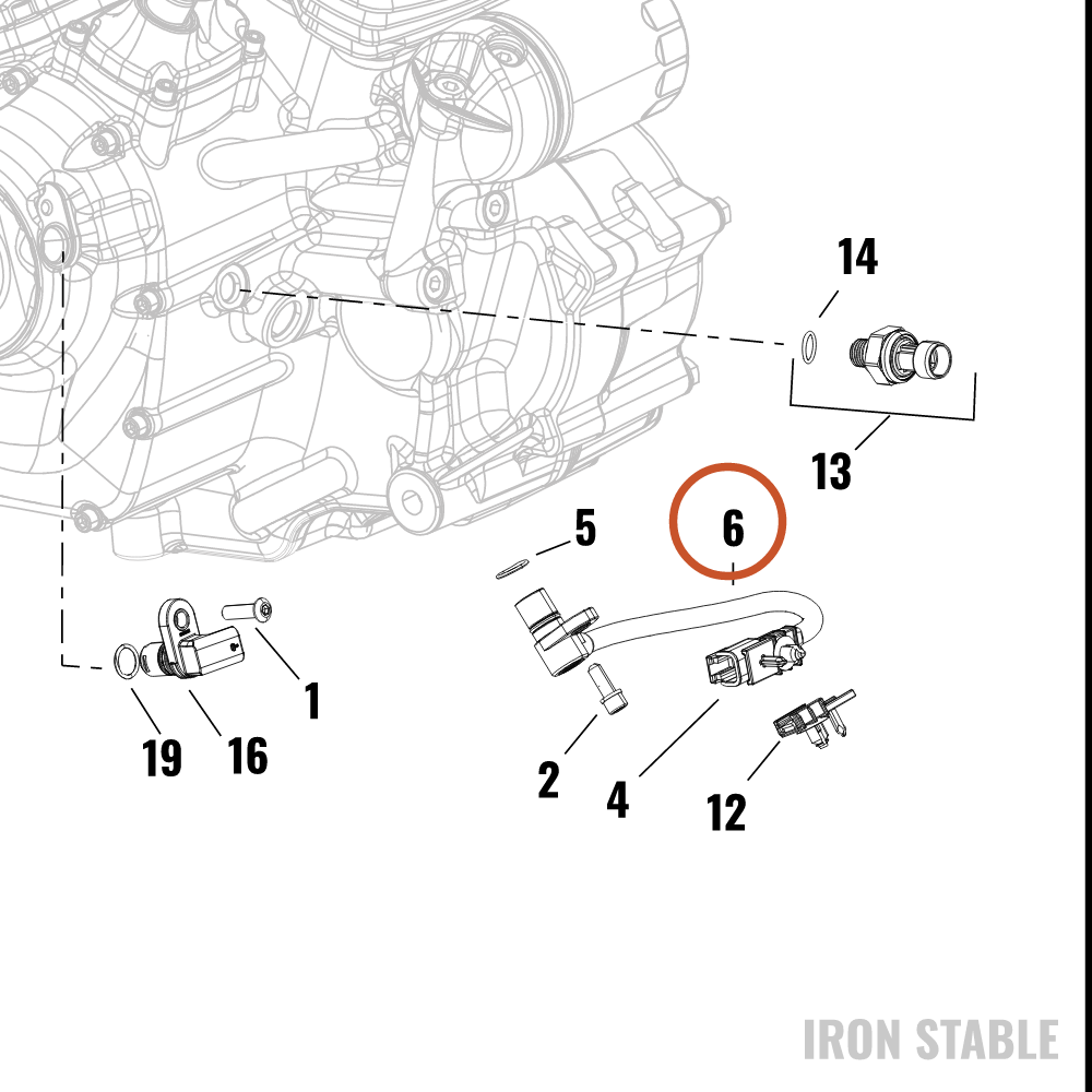 Harley-Davidson Sensor, Crank Position