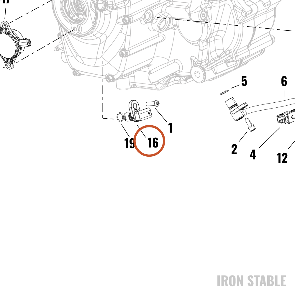 Harley-Davidson Sensor, Prox, Cam Timing