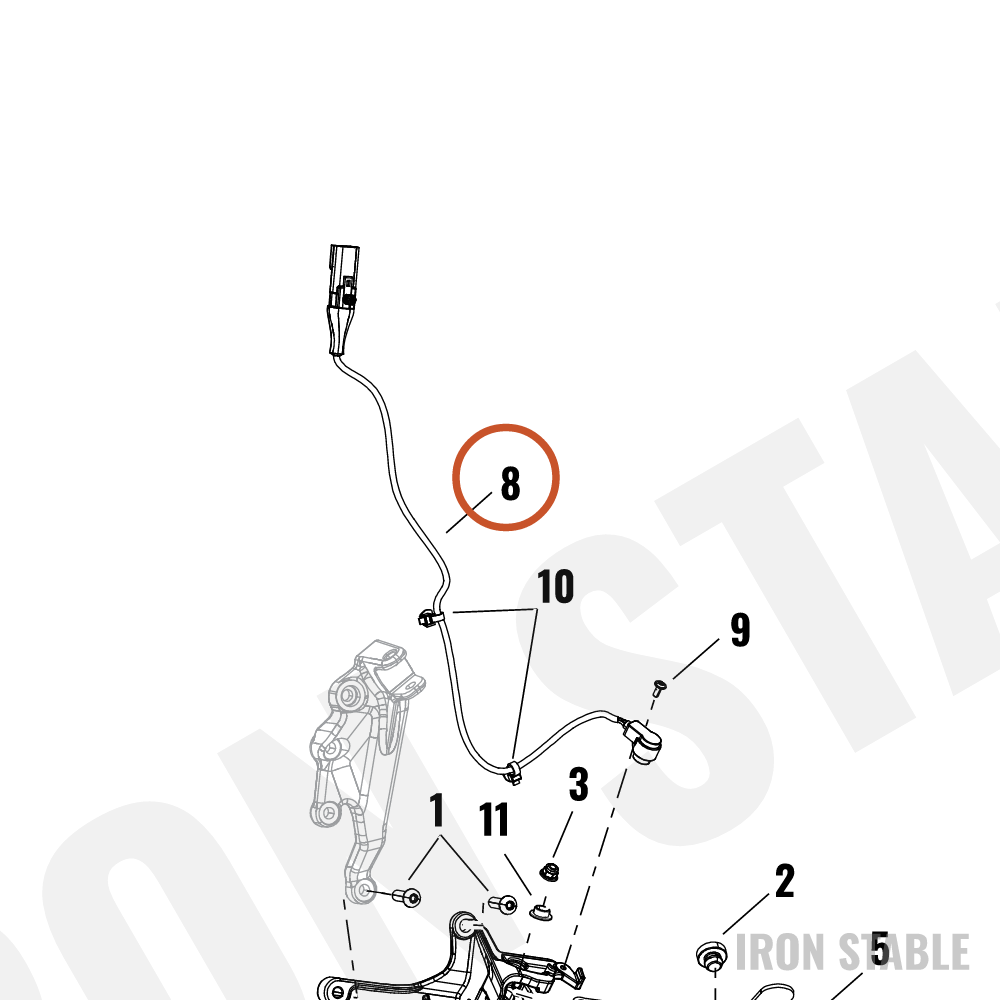 Harley-Davidson Sensor, Prox, Side Stand