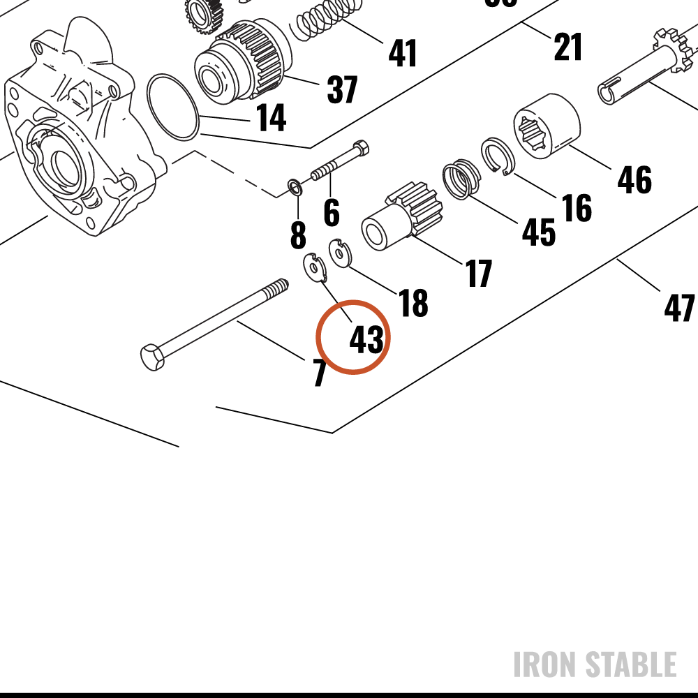 Harley-Davidson Lockplate