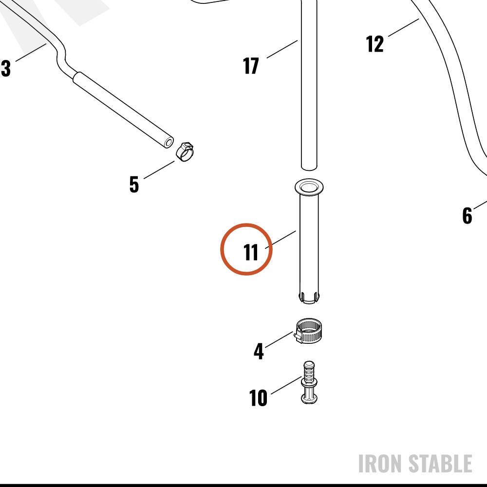 Harley-Davidson Sleeve, Oildrain Line