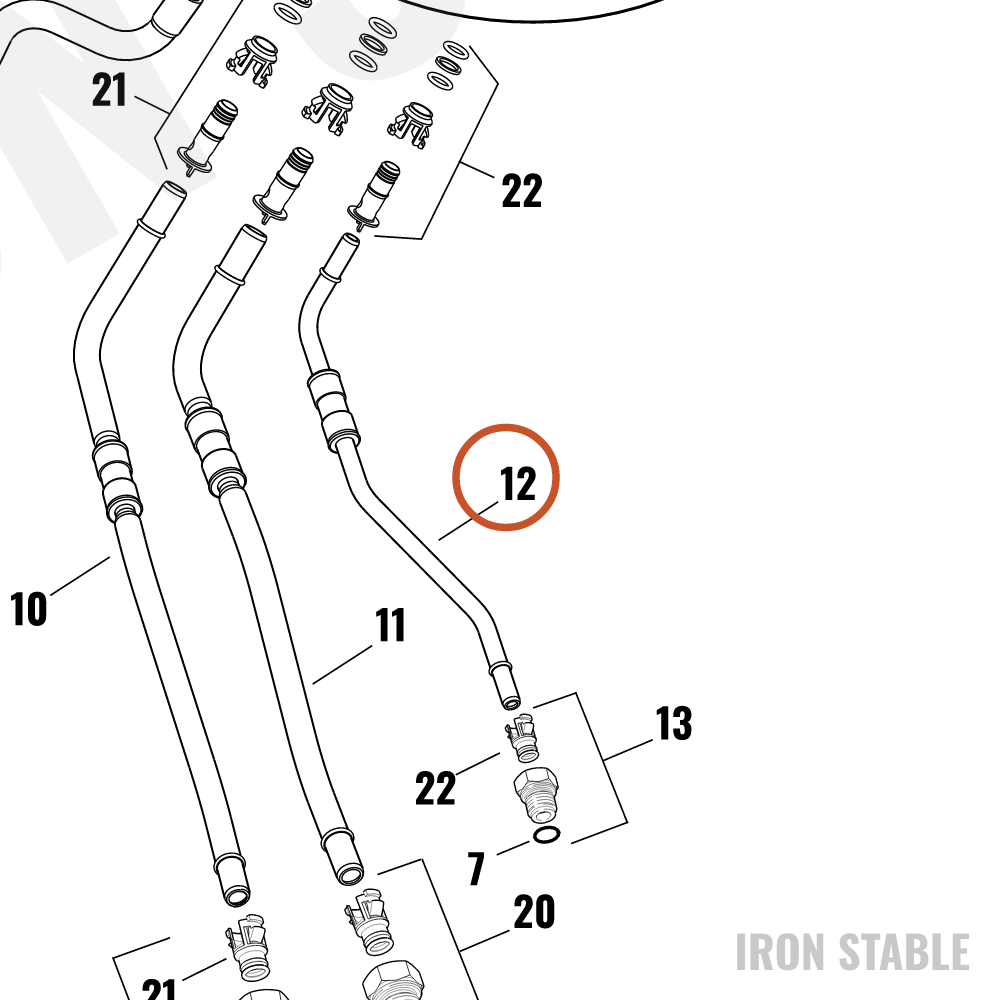 Harley-Davidson Oil Line, Upr, Vent
