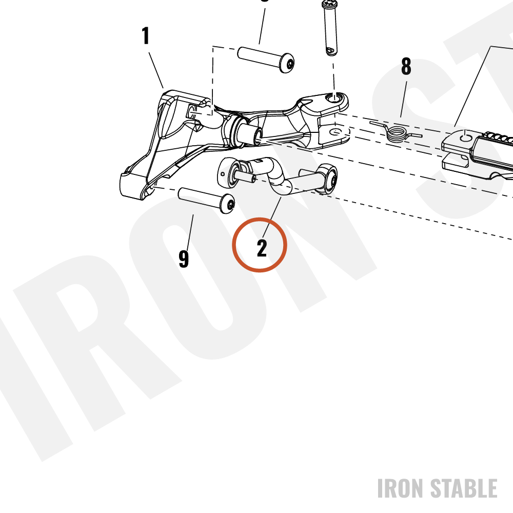 Harley-Davidson Shift Lkge Rod Assembly, Gear