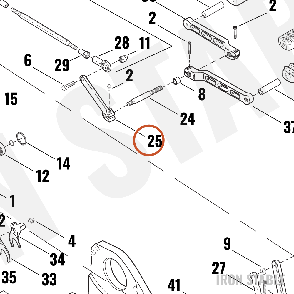 Harley-Davidson Lever, Gear Shift