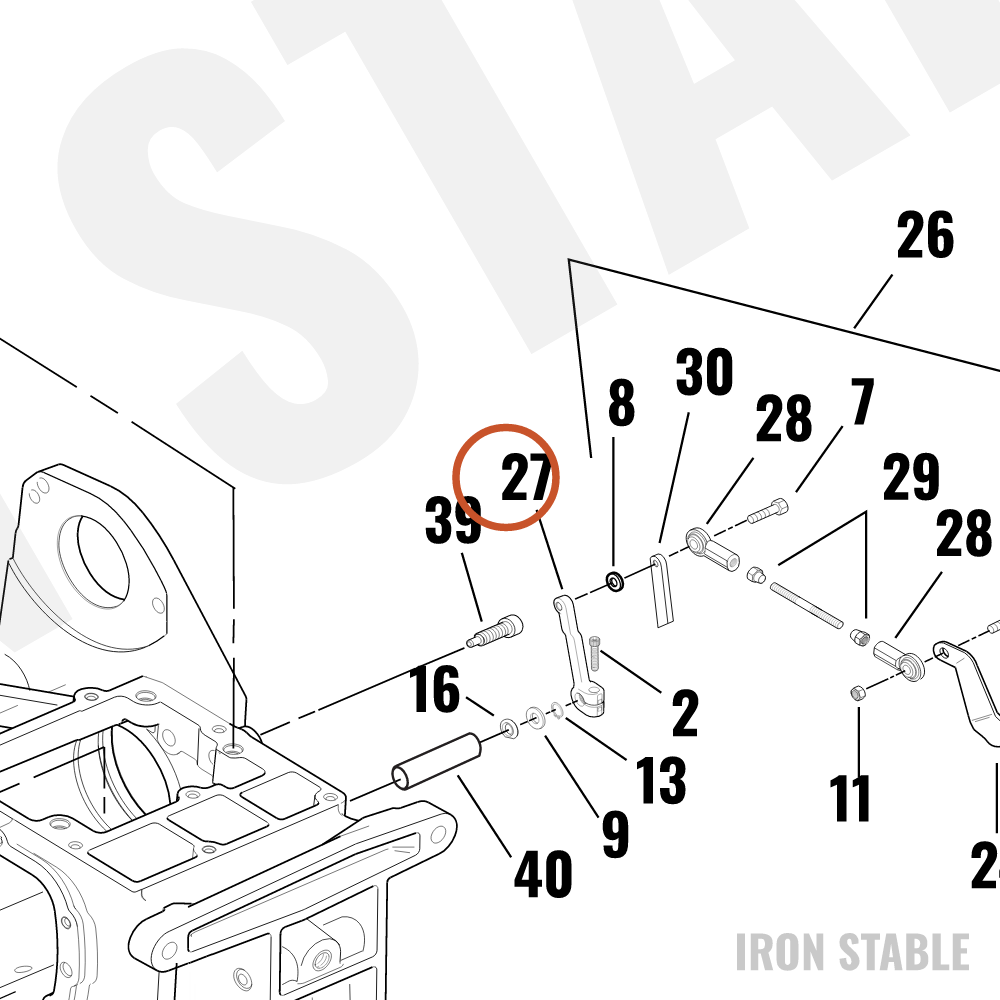Harley-Davidson Mach, Shiftlever