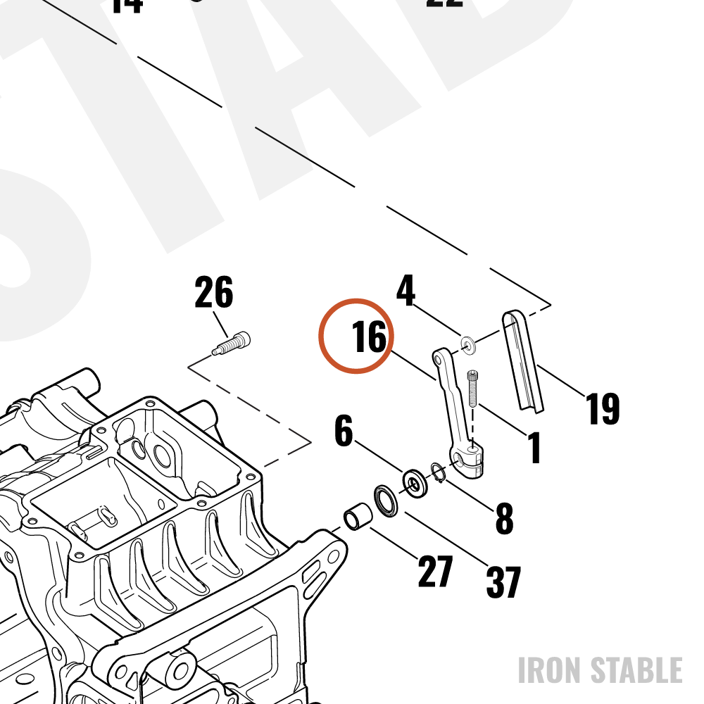 Harley-Davidson Shift Lever, Fxdwgi