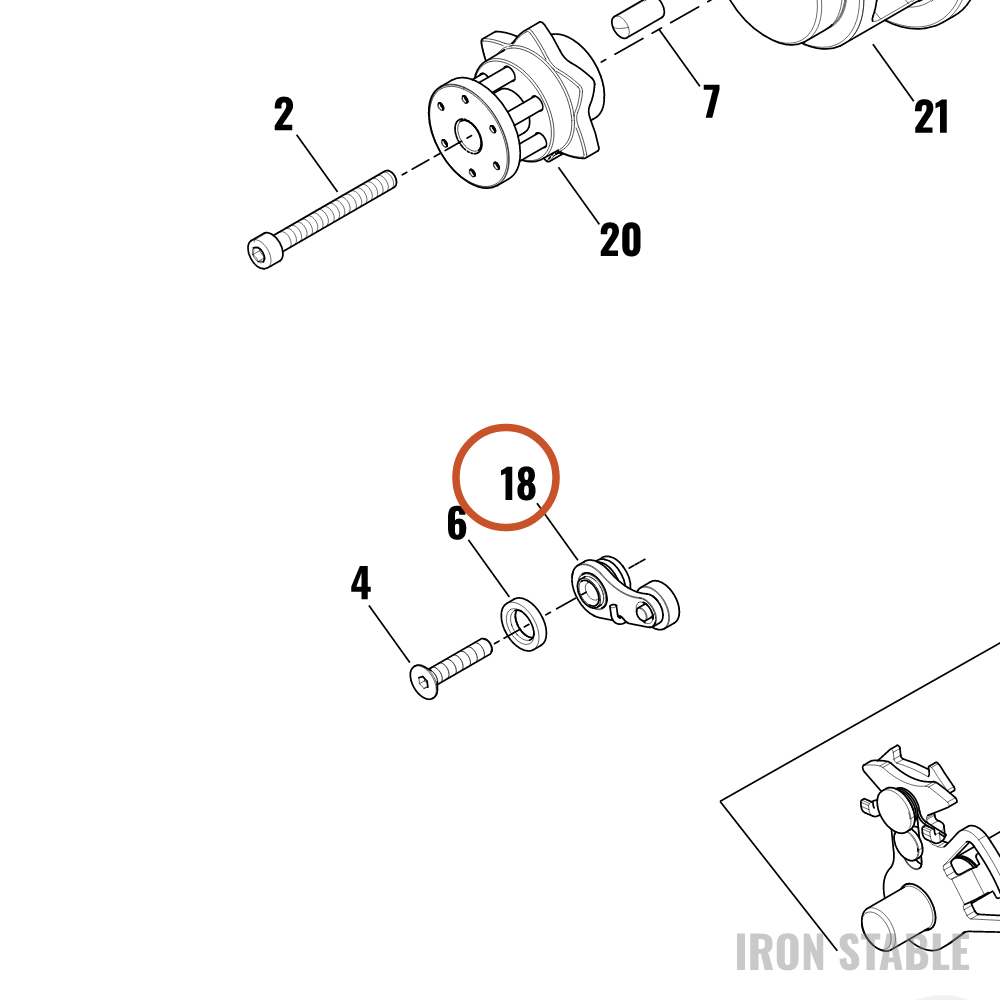Harley-Davidson Detent Arm Assembly