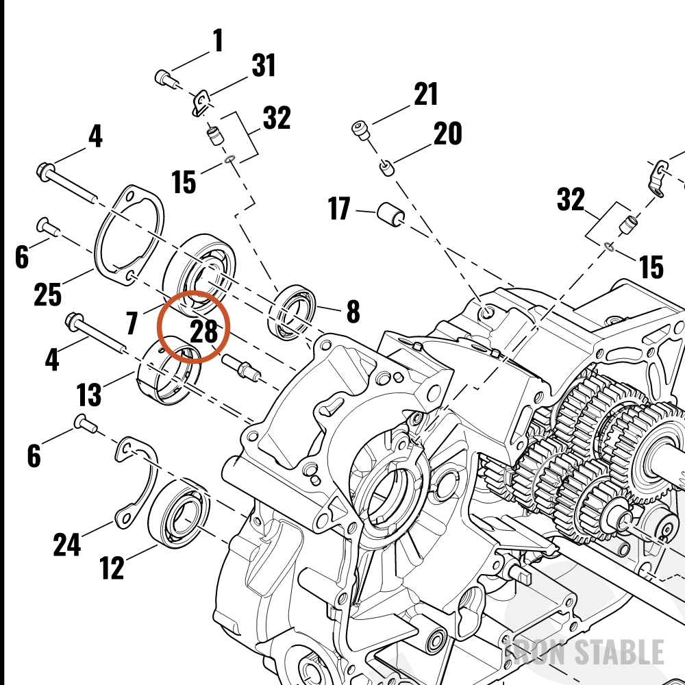 Harley-Davidson Pin, Shift Return