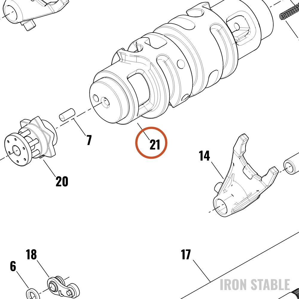 Harley-Davidson Drum, Shftr, X