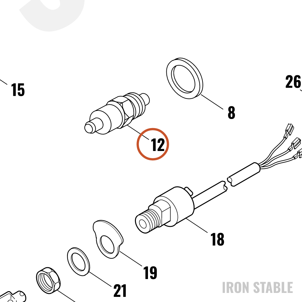 Harley-Davidson Switch, Neutral Gear-Closed