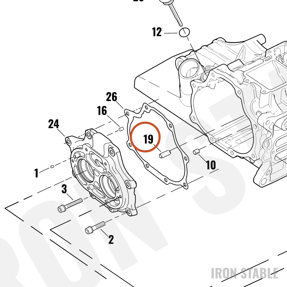 Harley-Davidson Pin, Shifter Stop