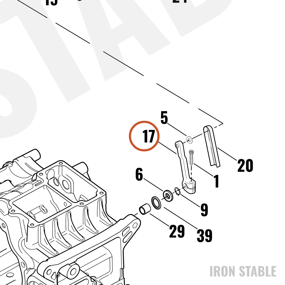 Harley-Davidson Shifter Lever Assembly